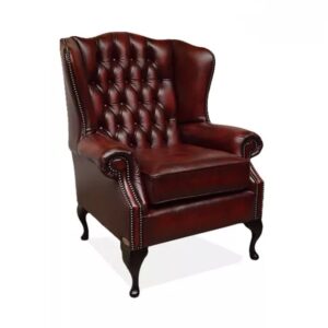 google-shopping-original-chesterfield-queen-anne-chair-antique-red-rood-oxblood-2