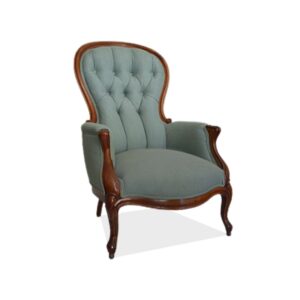 mister chesterfield antieke fauteuil stof 1