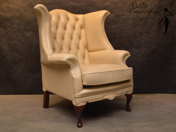 chesterfield creme dellbrook wingchair