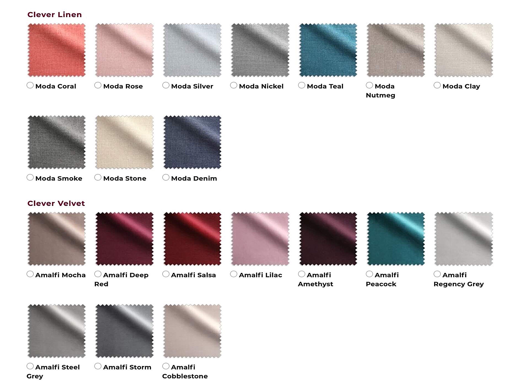Fabric choice one