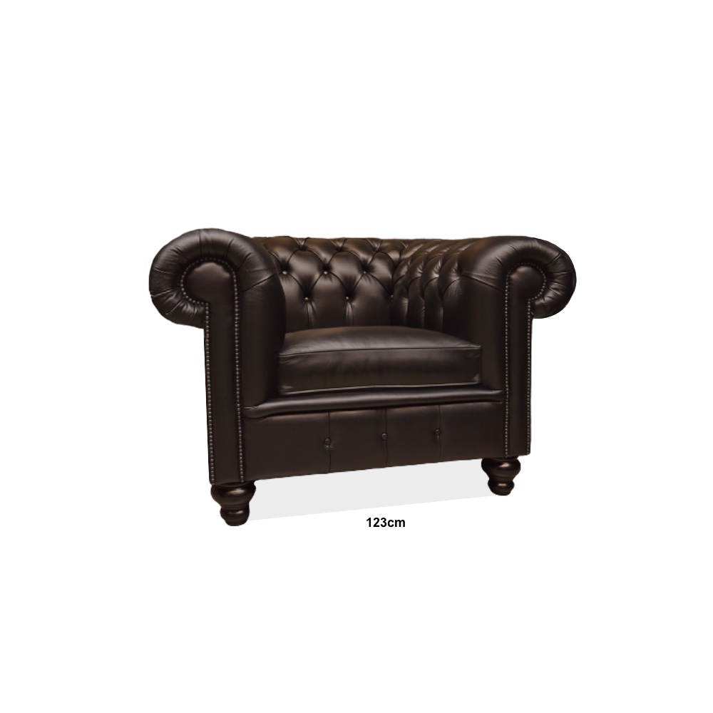 google zwarte chesterfield stoel fauteuil zwart black solid leather