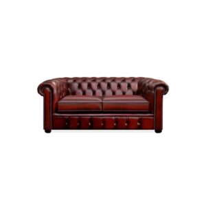 Chesterfield 177cm in Antique red Direct leverbaar €3,139.00