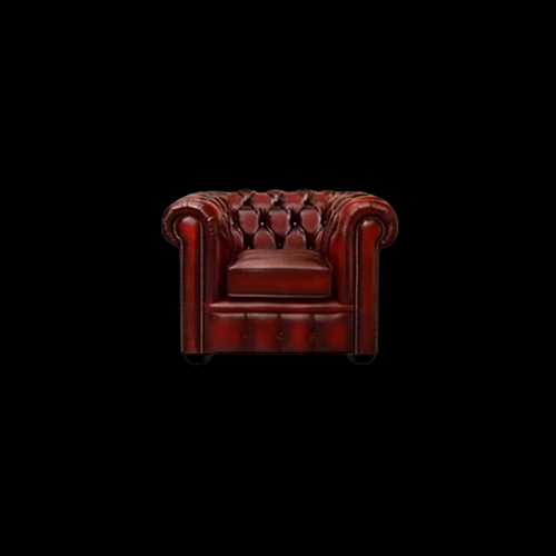 Chesterfield 111cm authentic red Direct leverbaar NR 2